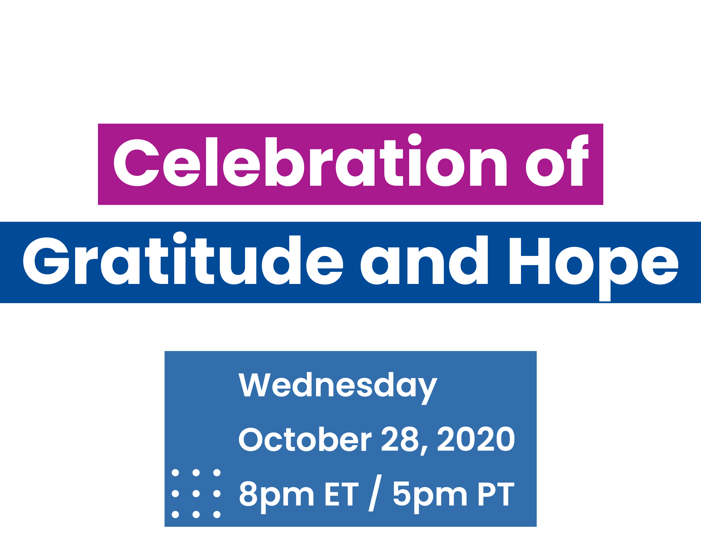 register for event donate now