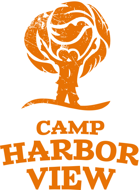 Camp Harbor View logo logo