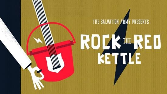 salvation army rock the red kettle