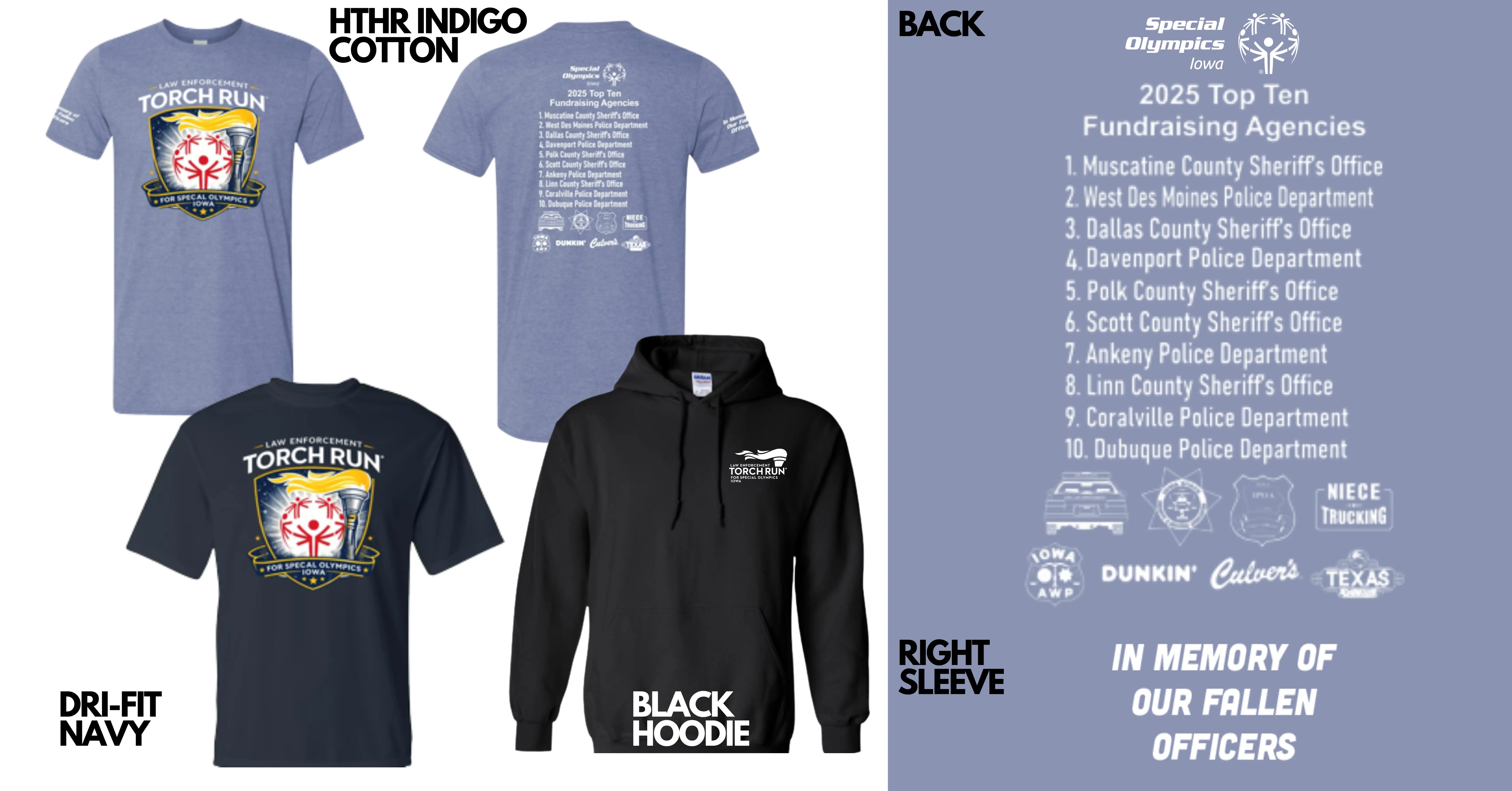 2026 Law Enforcement Torch Run Apparel - Campaign