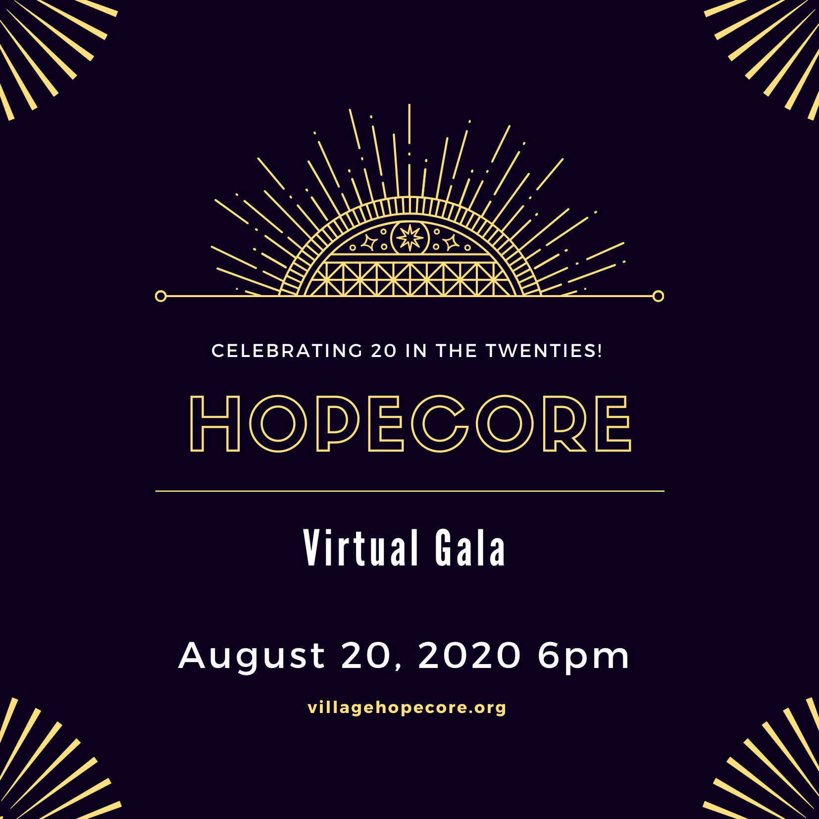 2020 Hopecore Gala - Campaign