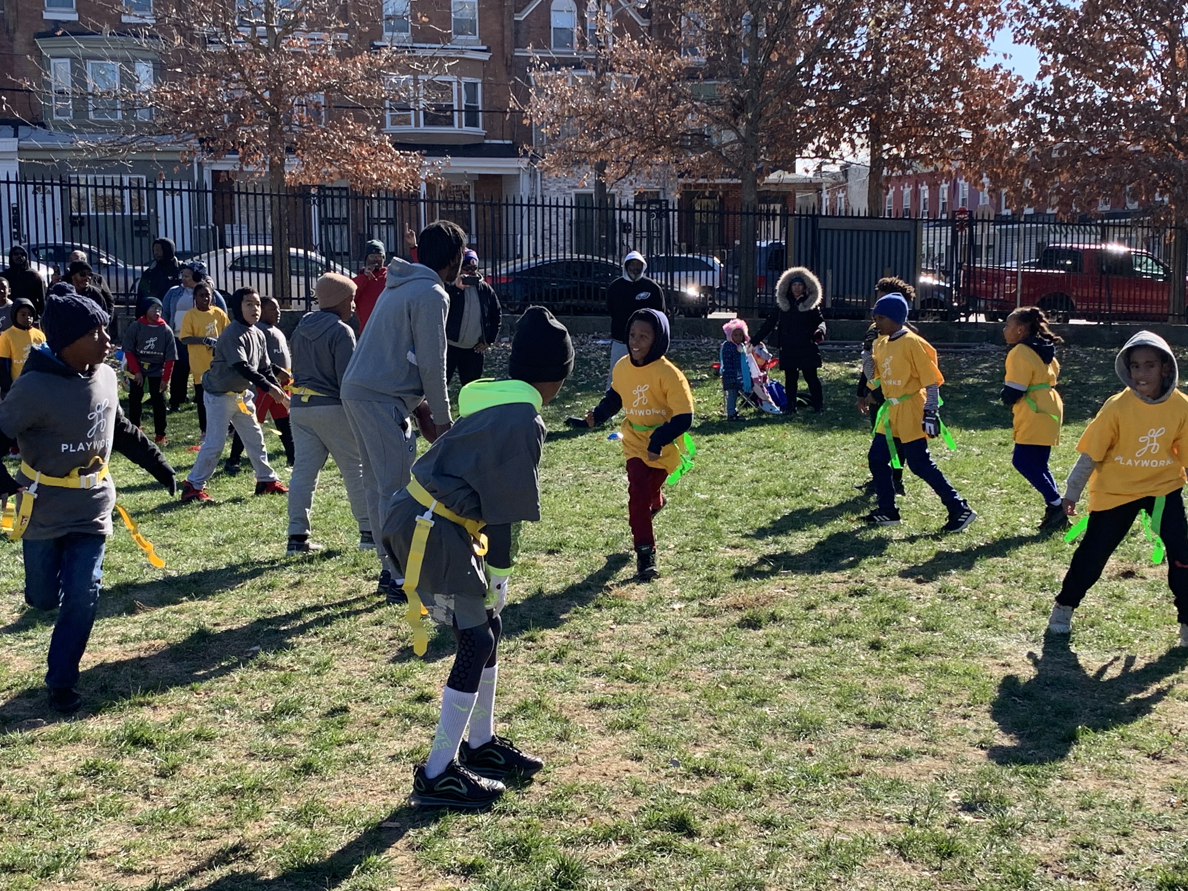 Playworks Flag Football Jamboree photos