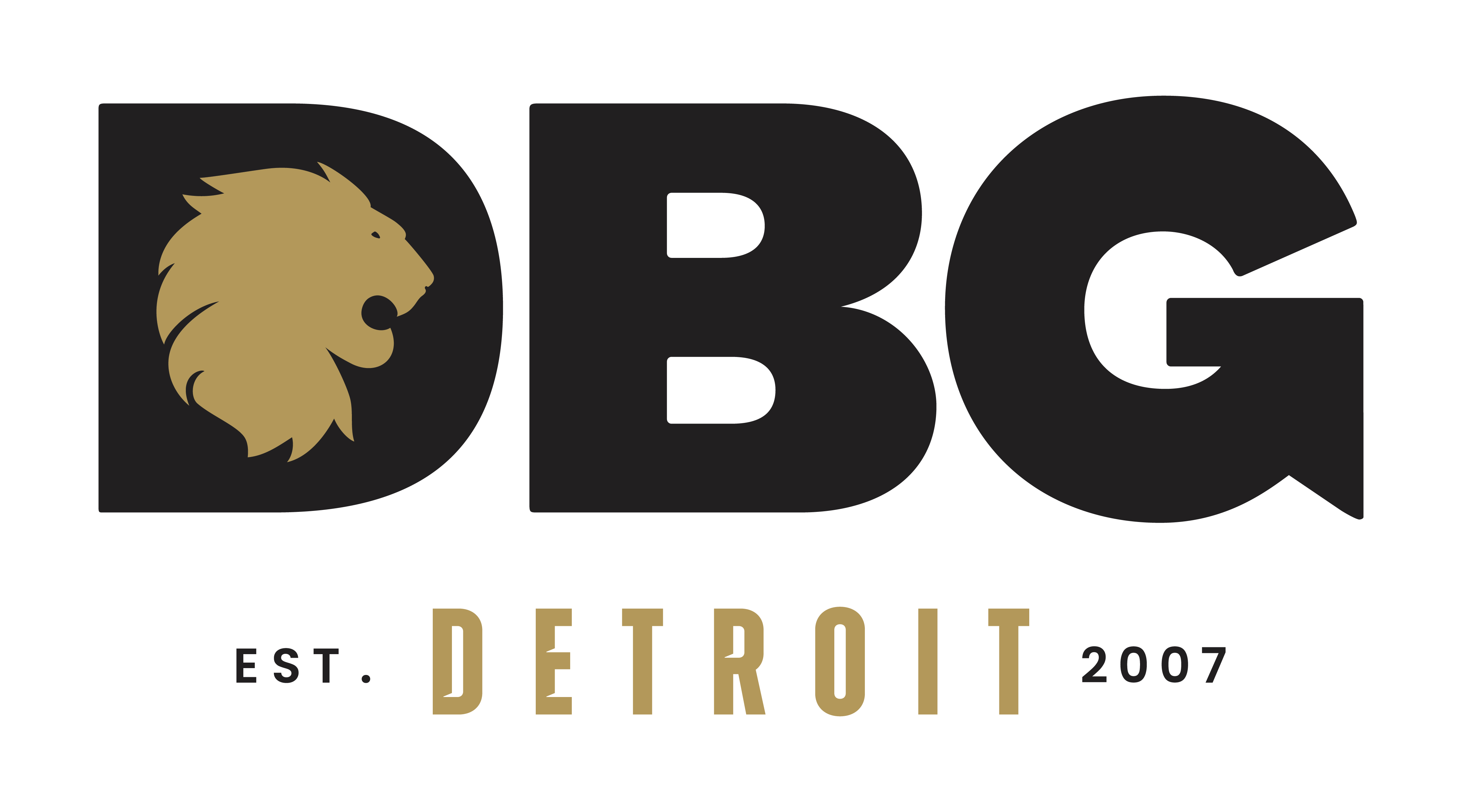 DBG - Detroit logo logo