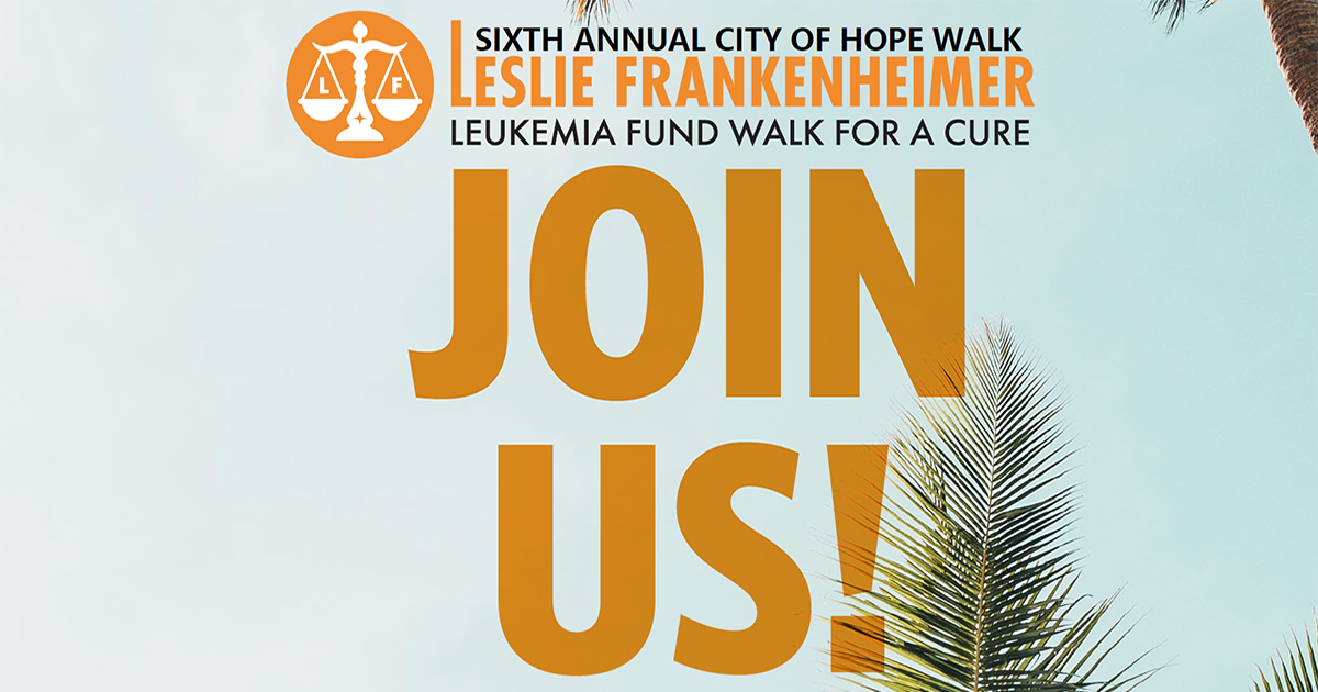 Leslie Frankenheimer Walk 2023 Campaign