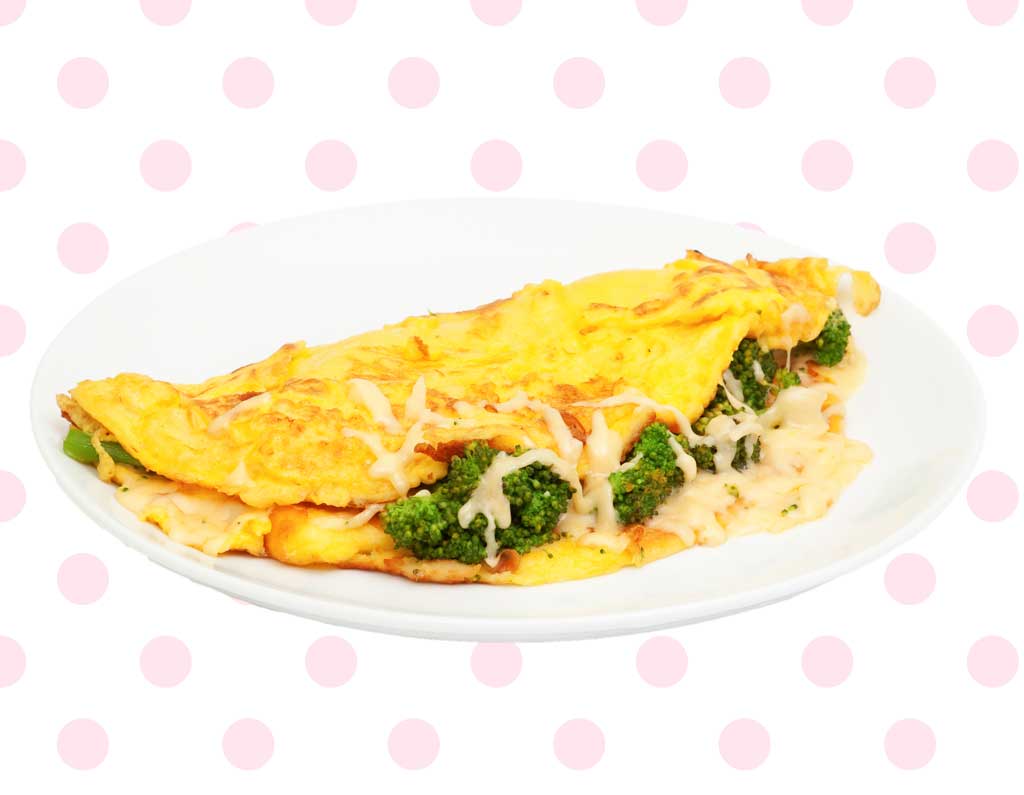 Photo of an omelette