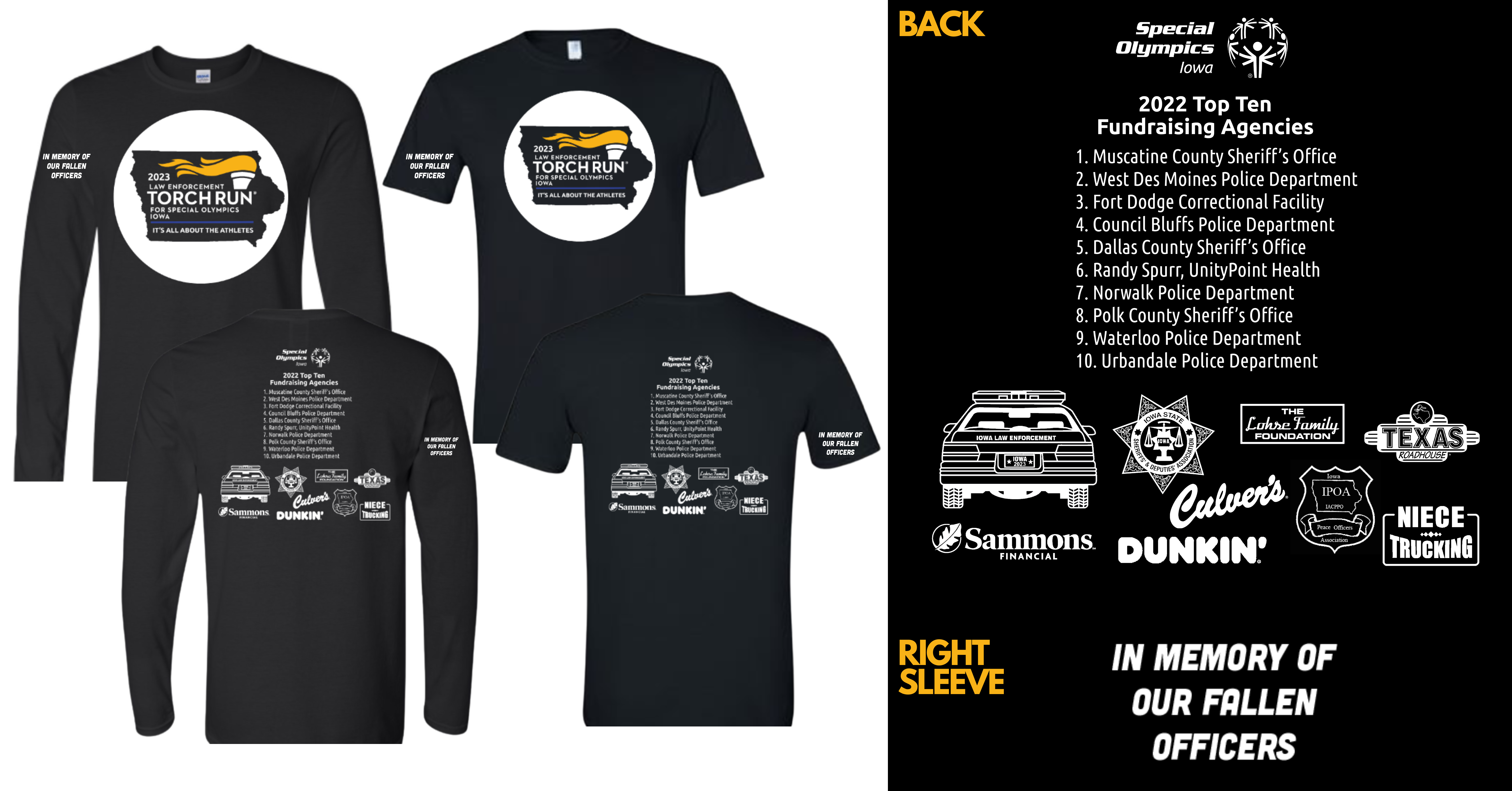 2023 Law Enforcement Torch Run Apparel - Campaign