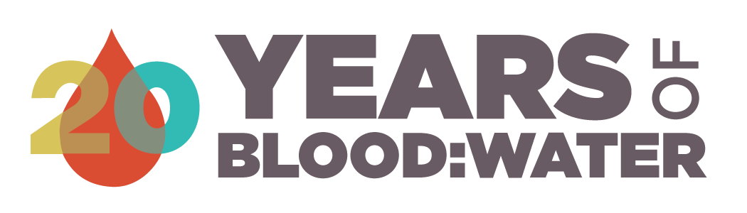 Blood:Water logo logo