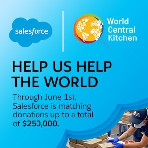 Help Salesforce Help World Central Kitchen's Fundraising Page For World ...