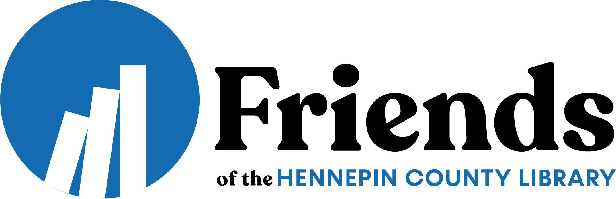 Friends of the Hennepin County Library logo logo