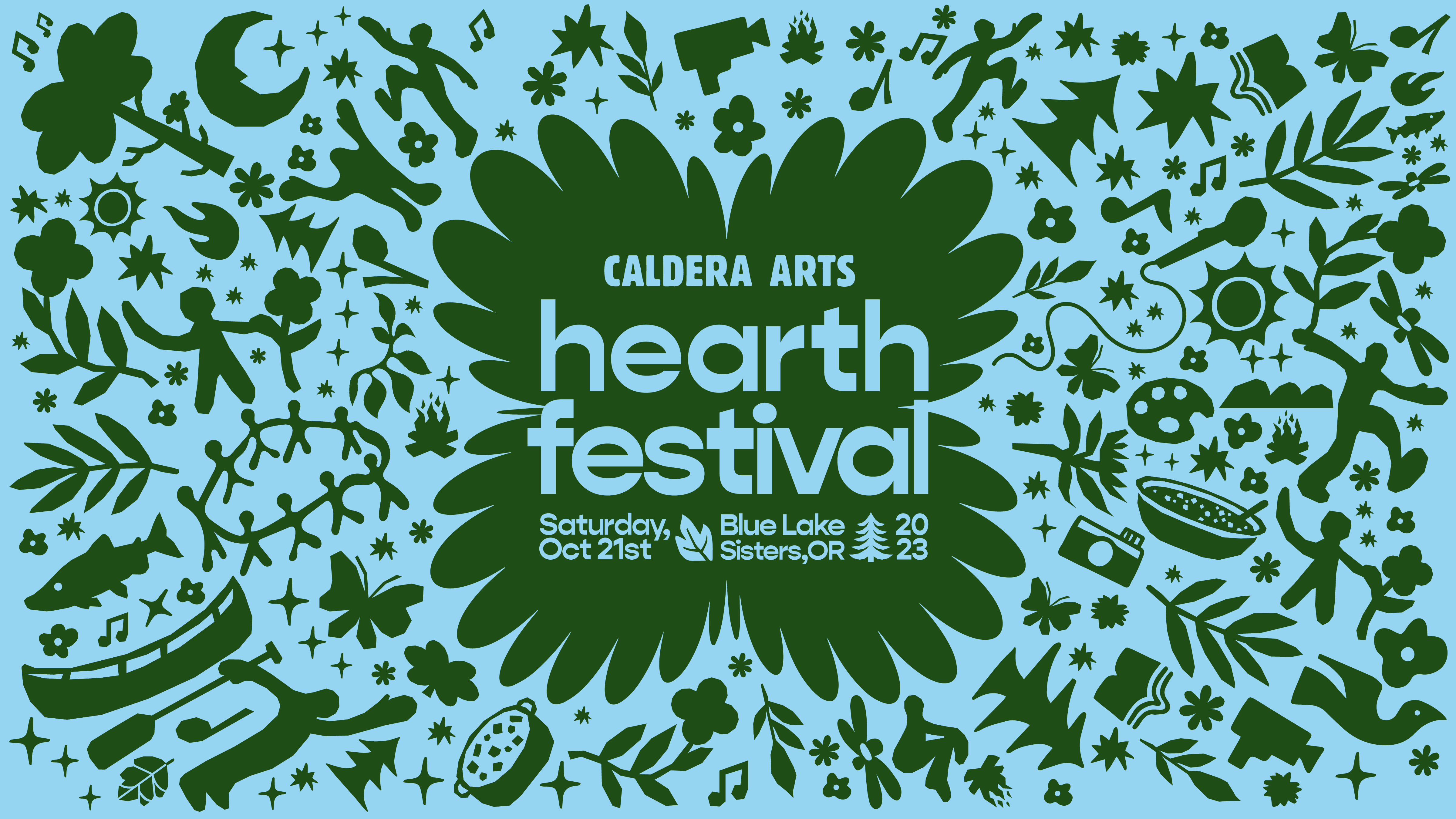 2023 Hearth Festival at Caldera Arts Center Campaign