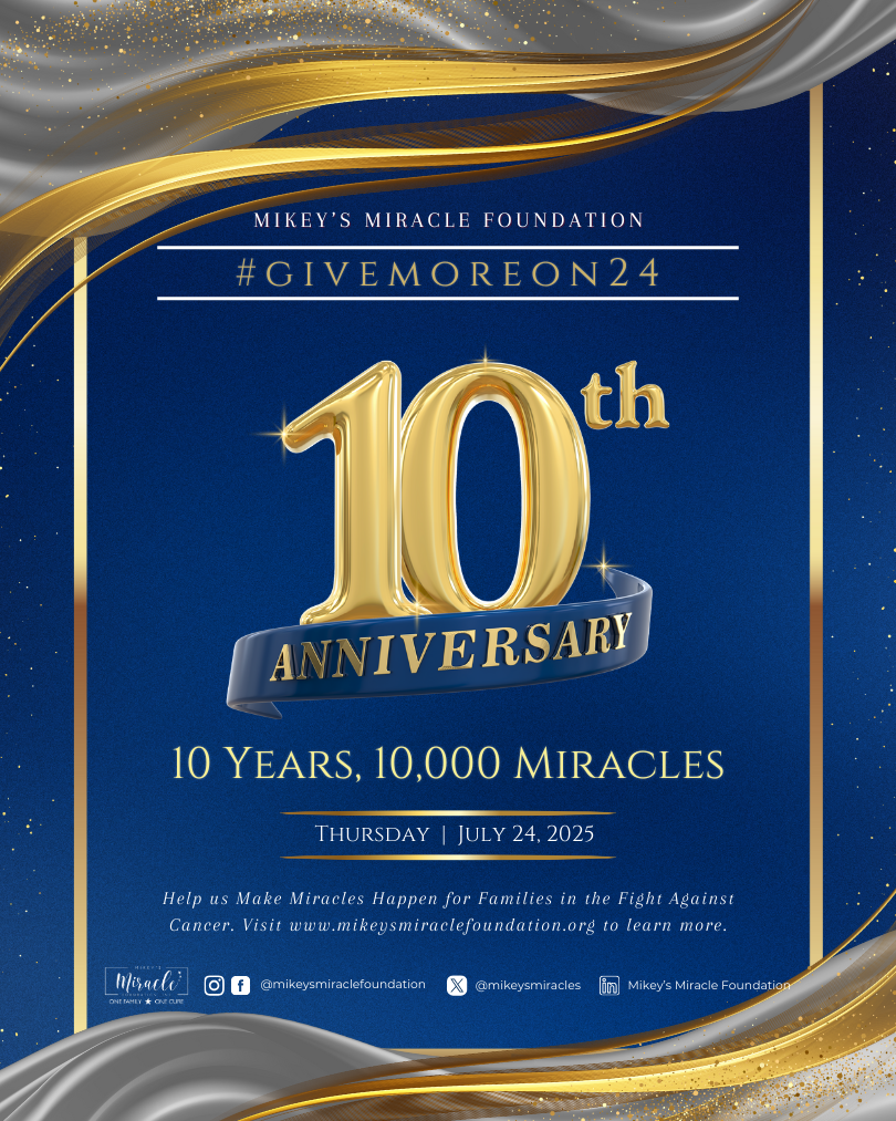 10th Anniversary of #GiveMoreOn24 - Campaign