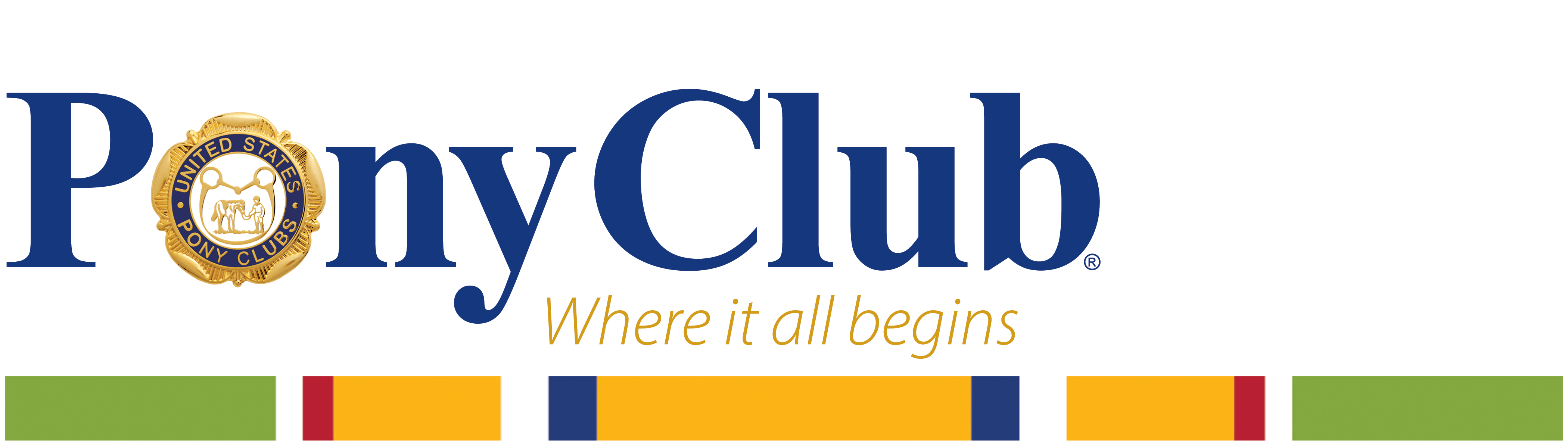 The United States Pony Clubs logo logo