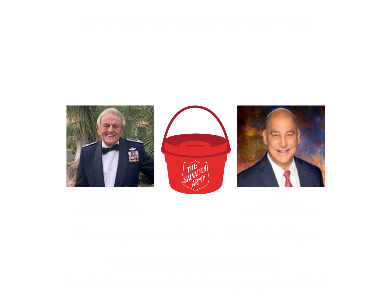 "Lift off & Soar" Kettle Kick Off Gala The Salvation Army Campaign