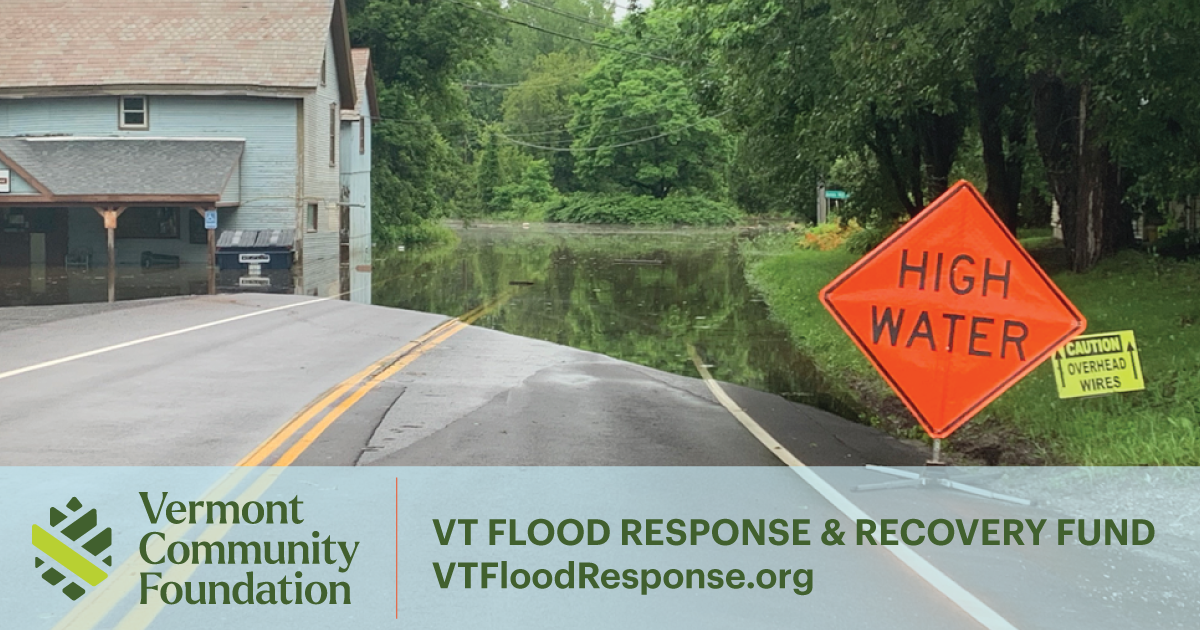 Donate to vt flood response recovery fund