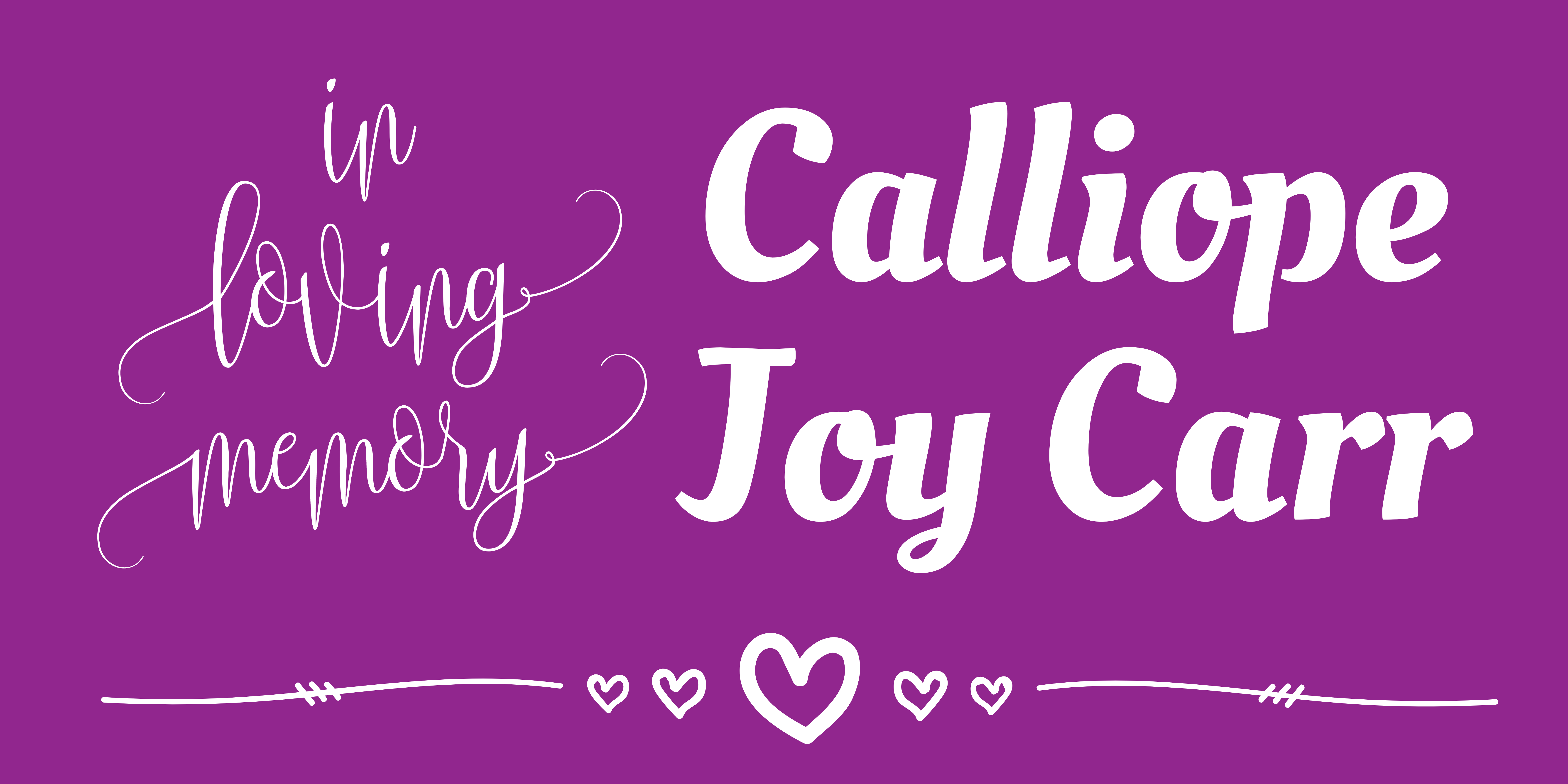Calliope Joy Carr