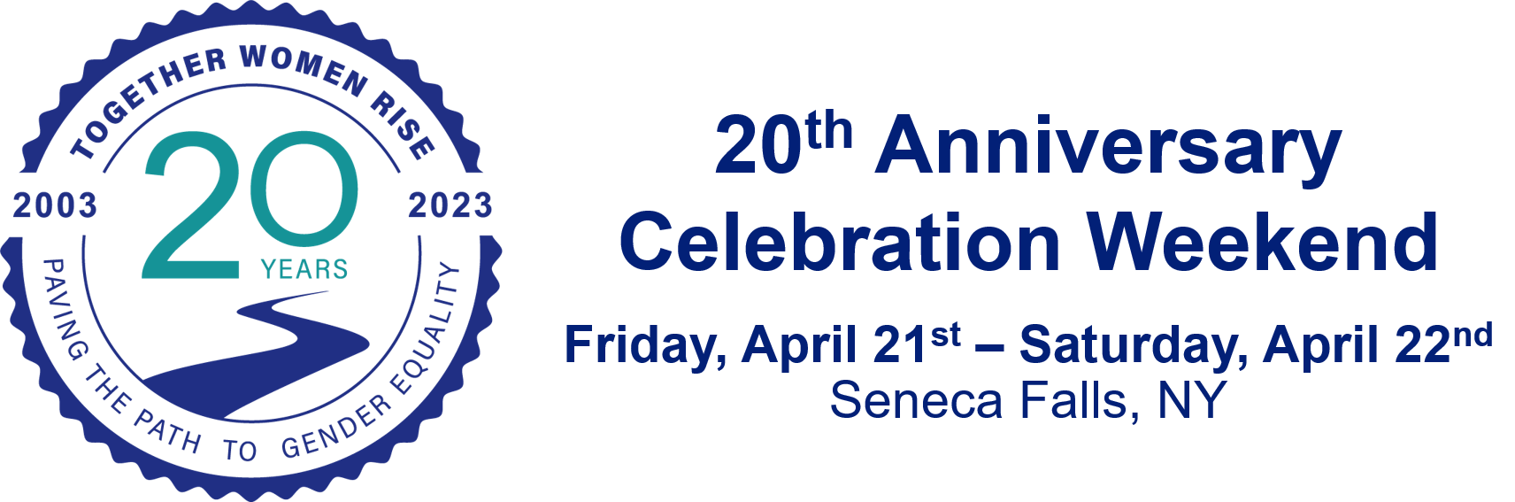 Seneca Falls 20th Anniversary Campaign