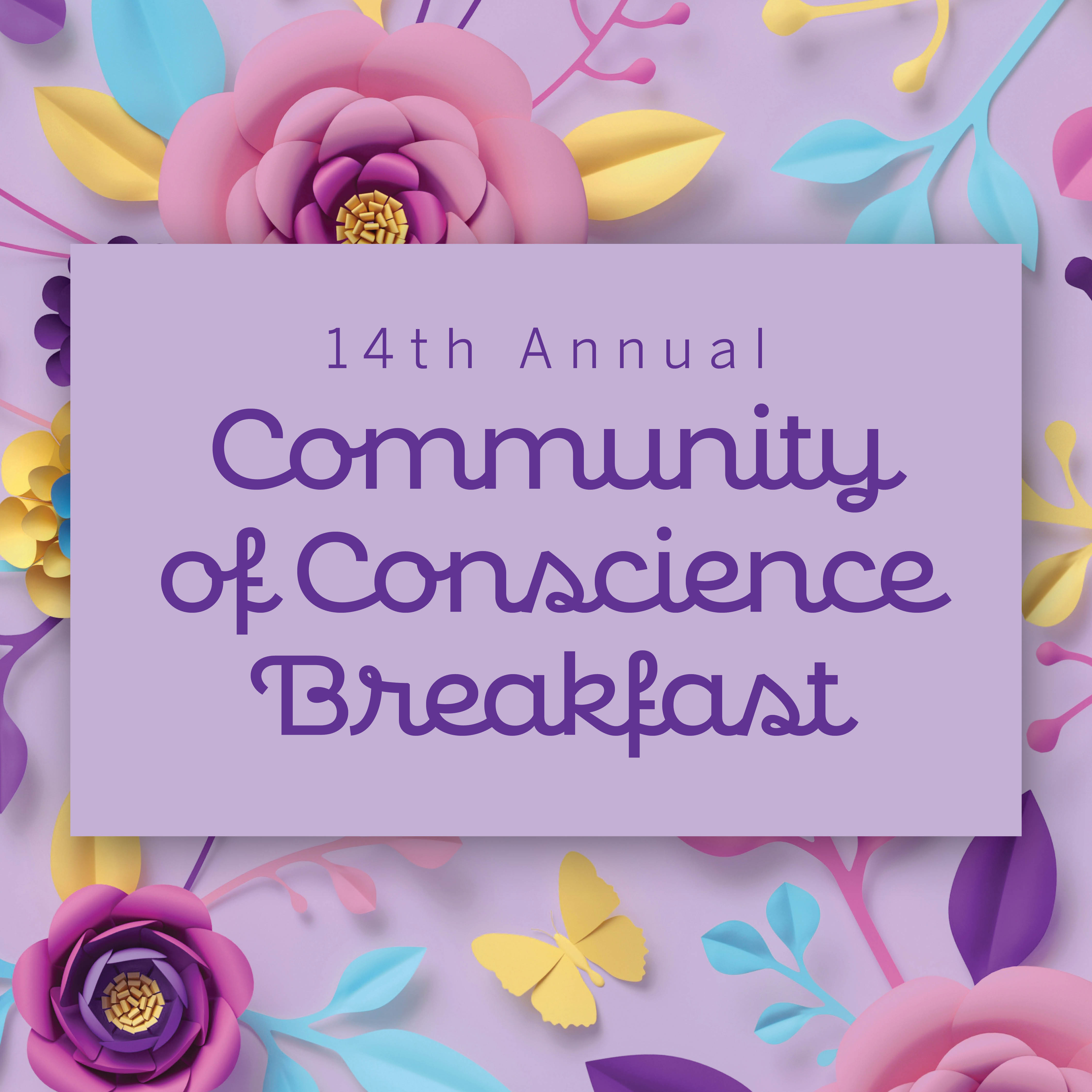 Casa Myrna's 14th Annual Community of Conscience Breakfast Campaign