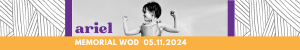 Go to the Ariel Memorial WOD 24 landing page