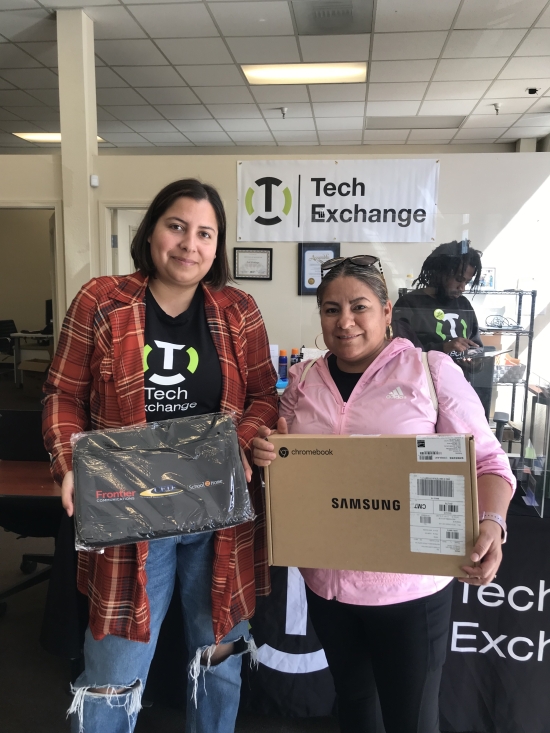 Tech Exchange Computer Donate to Be the Change with Tech Exchange