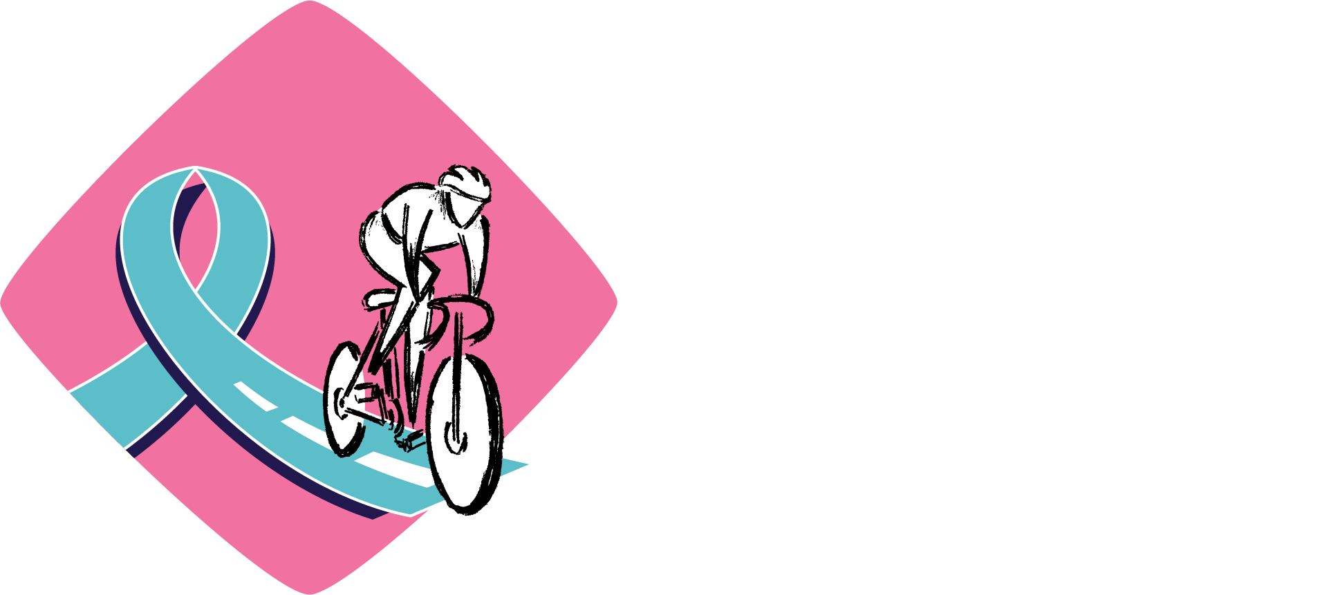 Ride Logo. White Letters