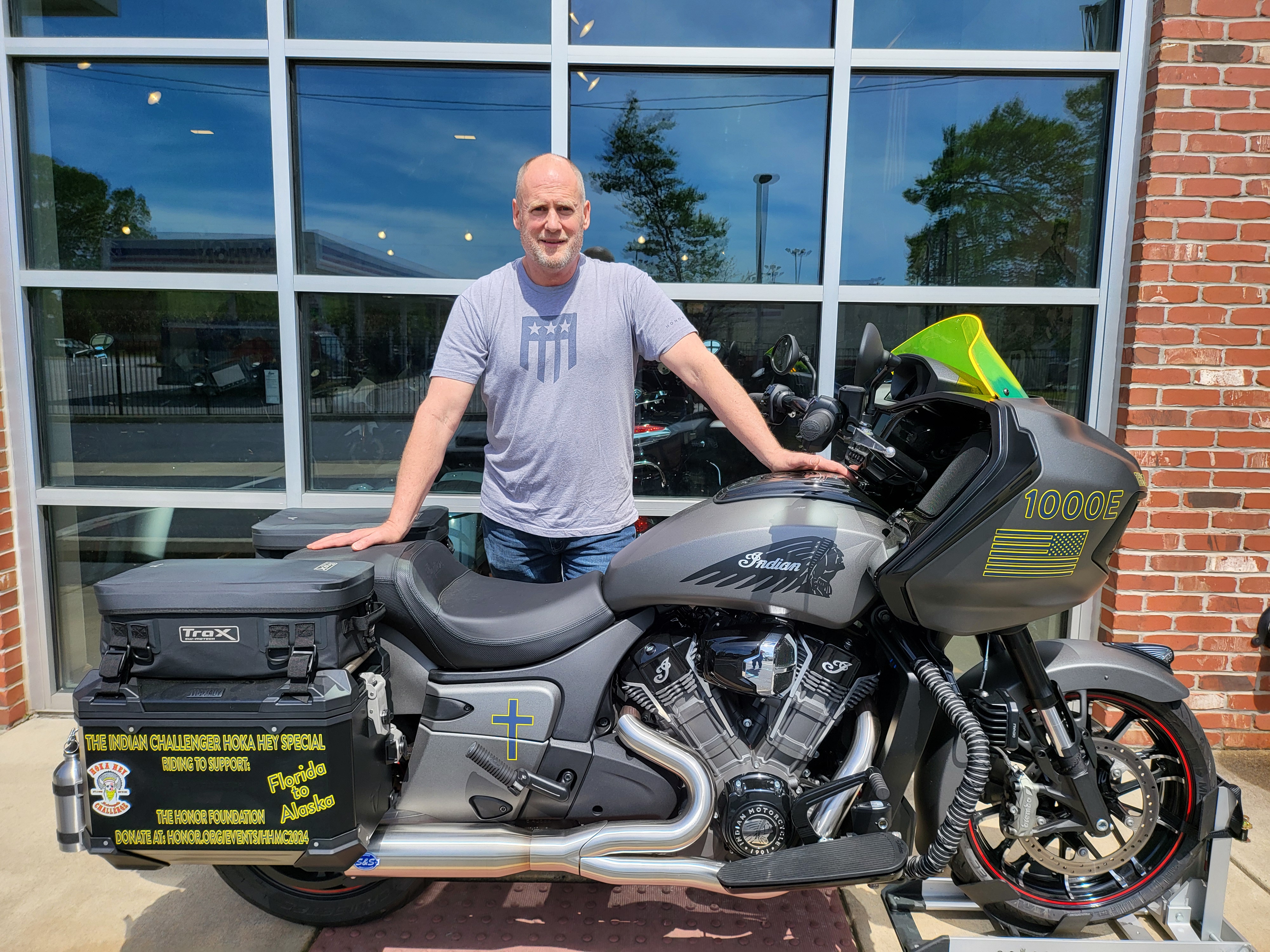 Ed Maulbeck's 2024 Hoka Hey Motorcycle Challenge Fundraiser - Campaign