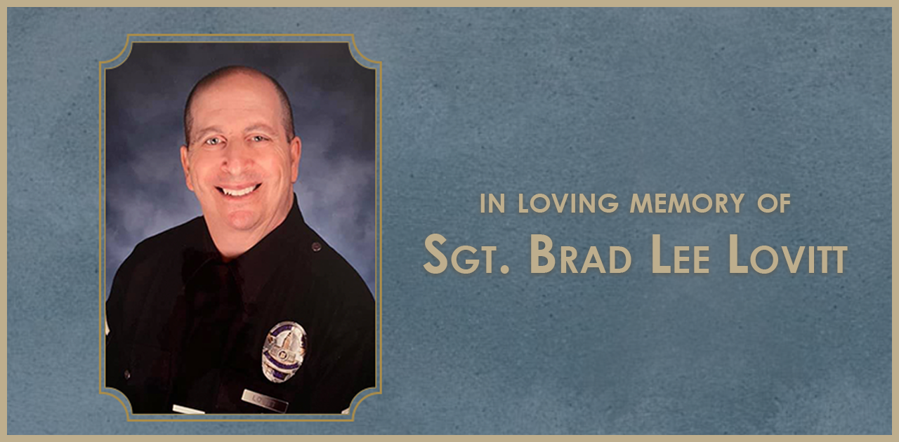 In Loving Memory of Sgt. Brad Lovitt - Campaign