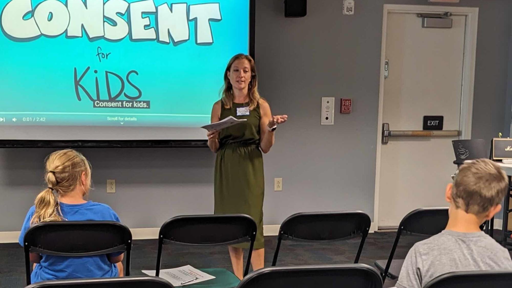 Consent for kids presentation