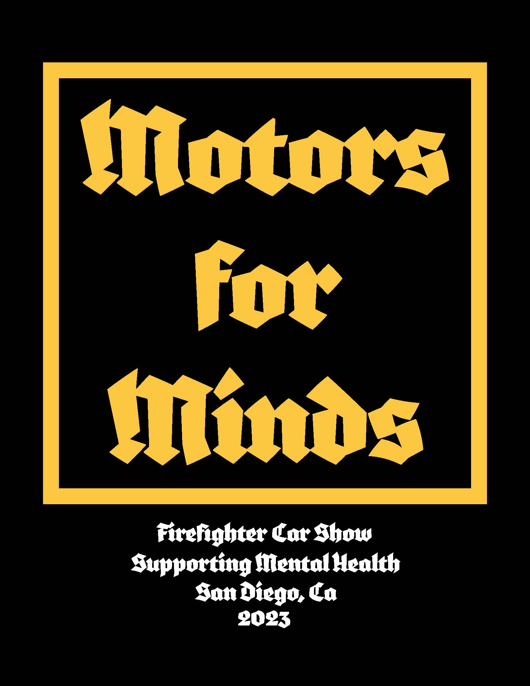 2023 Motors for Minds Car Show Campaign