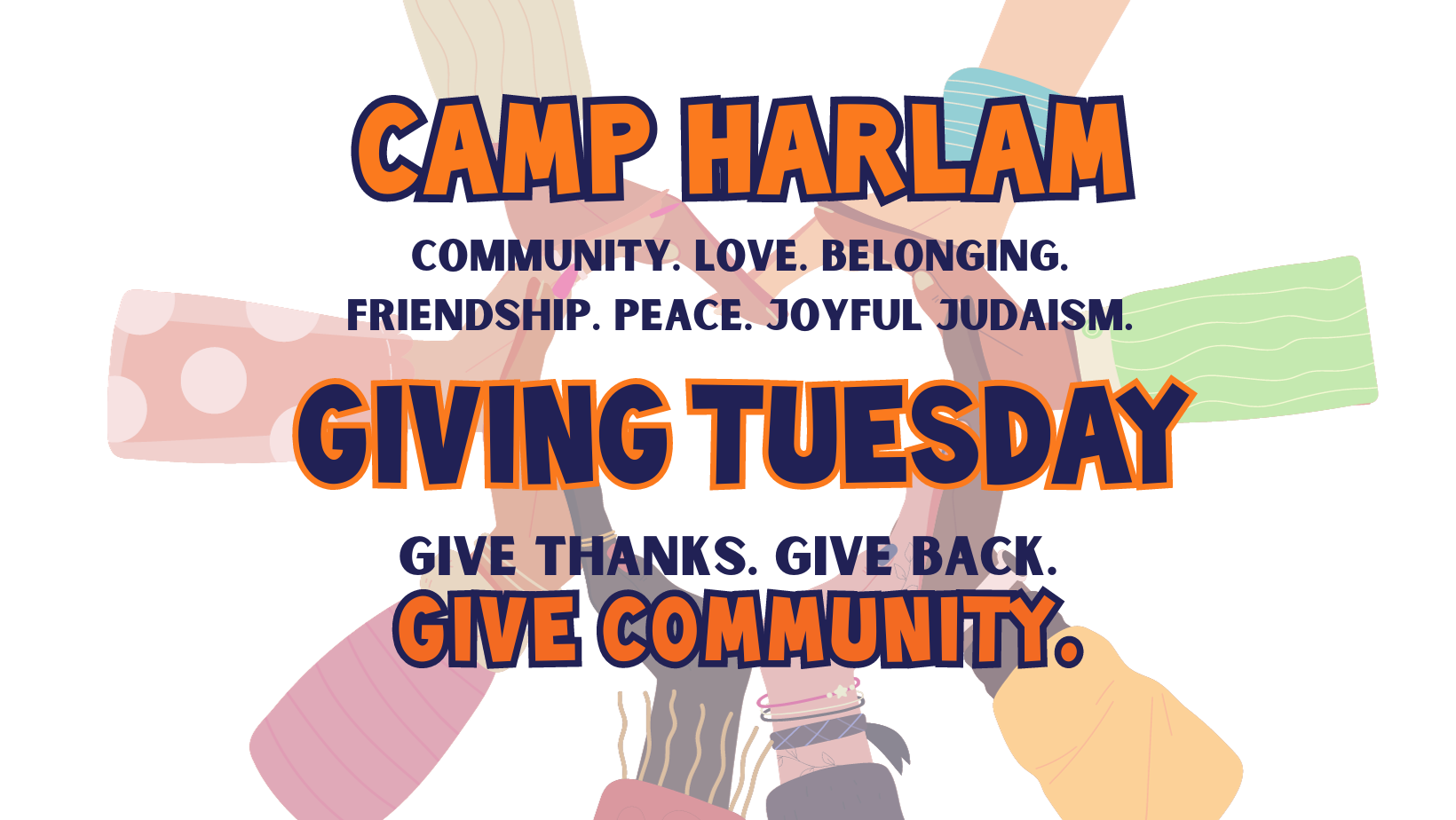 URJ Camp Harlam Giving Tuesday 2023 Campaign
