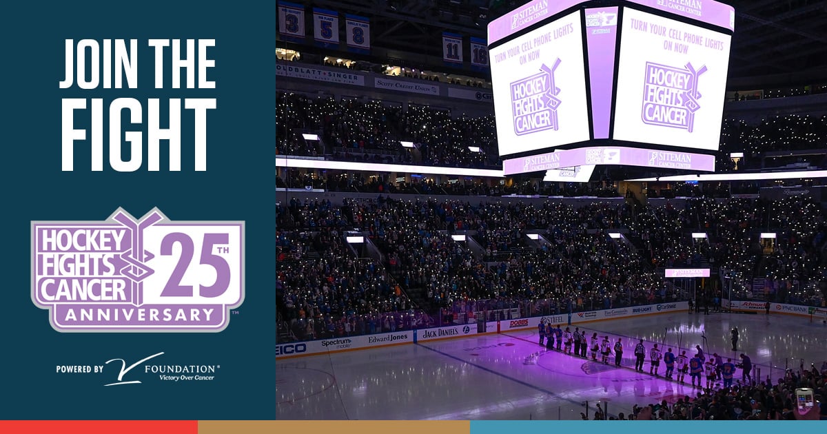 Donate to NHL Hockey Fights Cancer