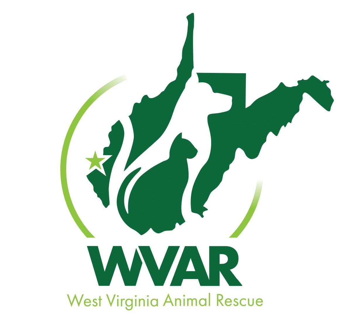 West Virginia Animal Rescue logo logo