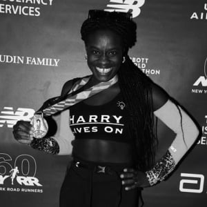 View Top Individual - 'Eda Runs For BKS' fundraiser page using image