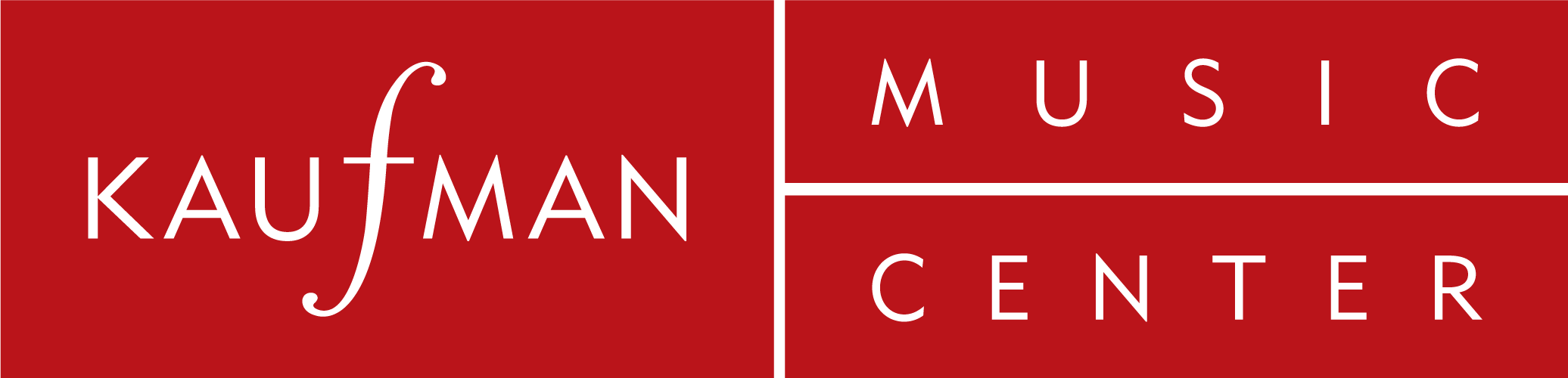 Kaufman Music Center logo logo