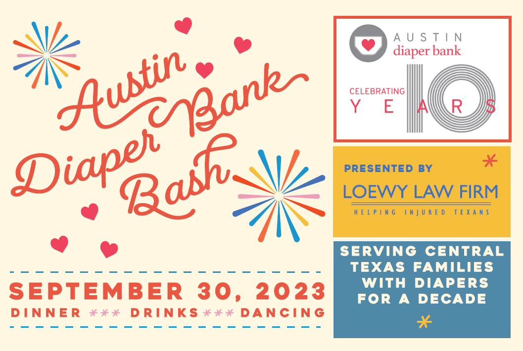 Austin Diaper Bank Bash 2023 Campaign