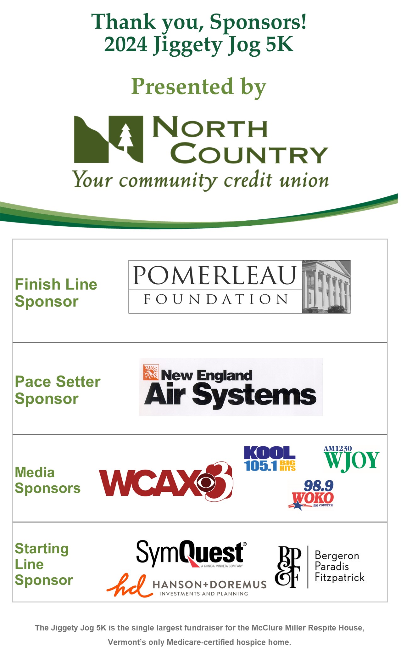 Jiggety Jog 5K Campaign