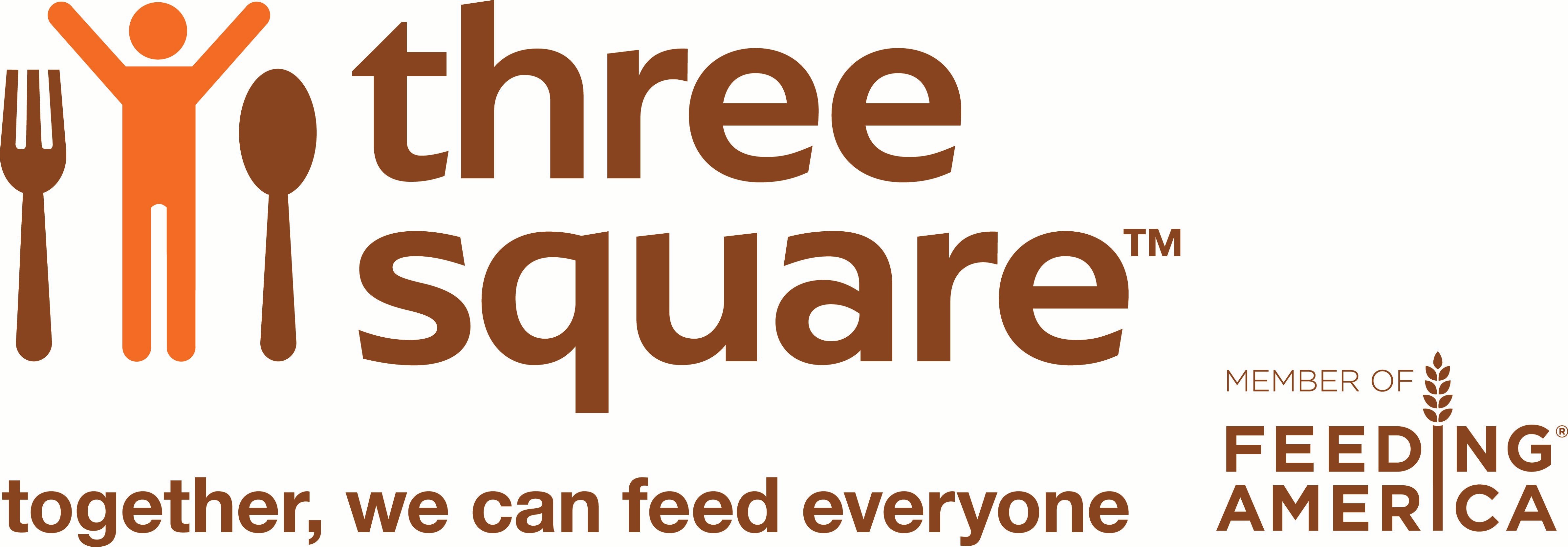 THREE SQUARE logo logo