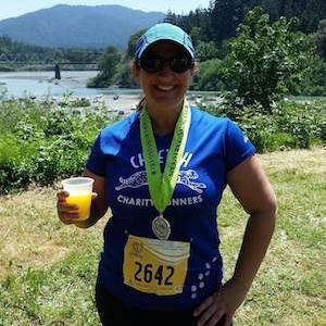 View Top Individual - 'Karen' fundraiser page using image
