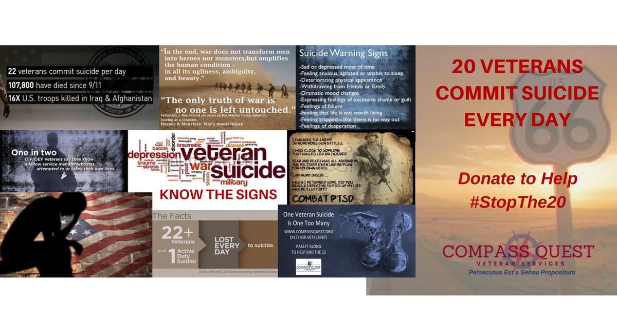 Compass Quest Virtual Ruck Veteran Suicide Awareness Campaign Campaign