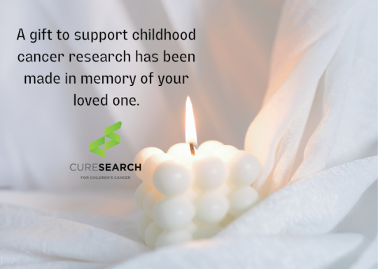 Donate To CureSearch For Children's Cancer