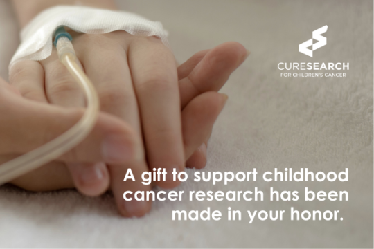 Donate To CureSearch For Children's Cancer