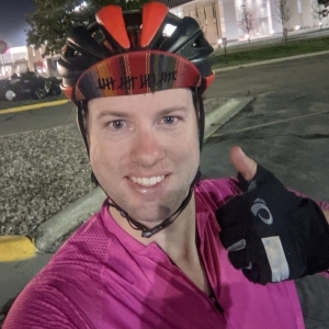 View Top Individual - 'David Vos' fundraiser page using image
