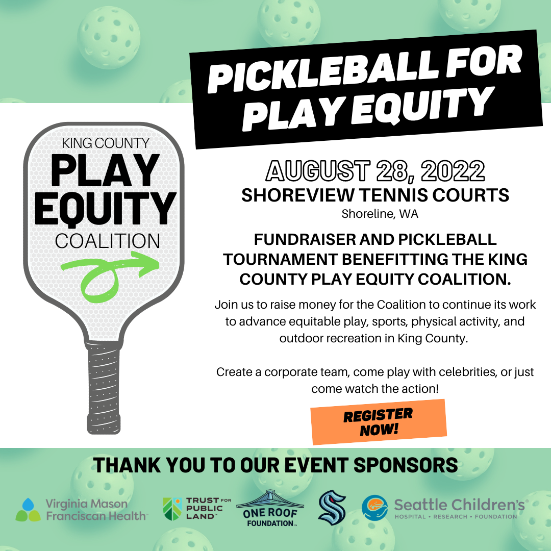 Pickleball for Play Equity Flyer Square