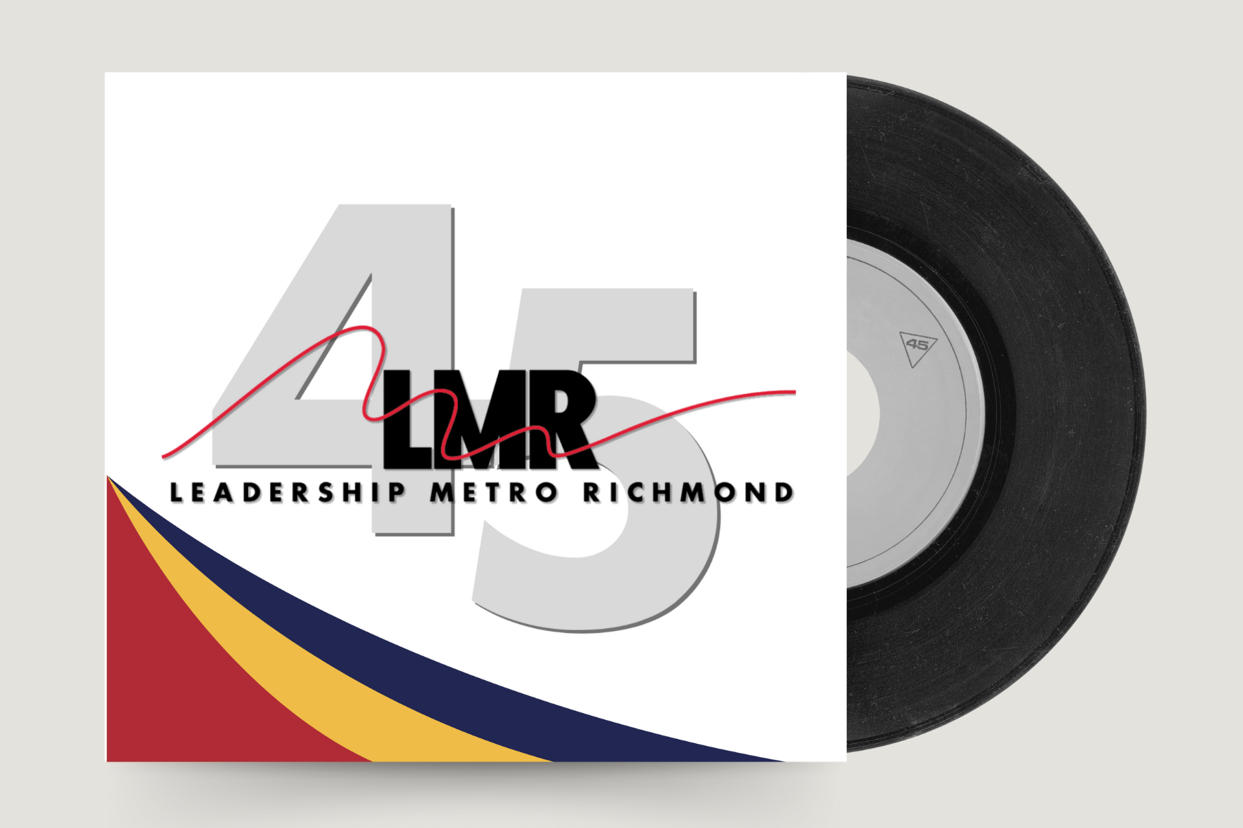 lmr logo on a 45 record image