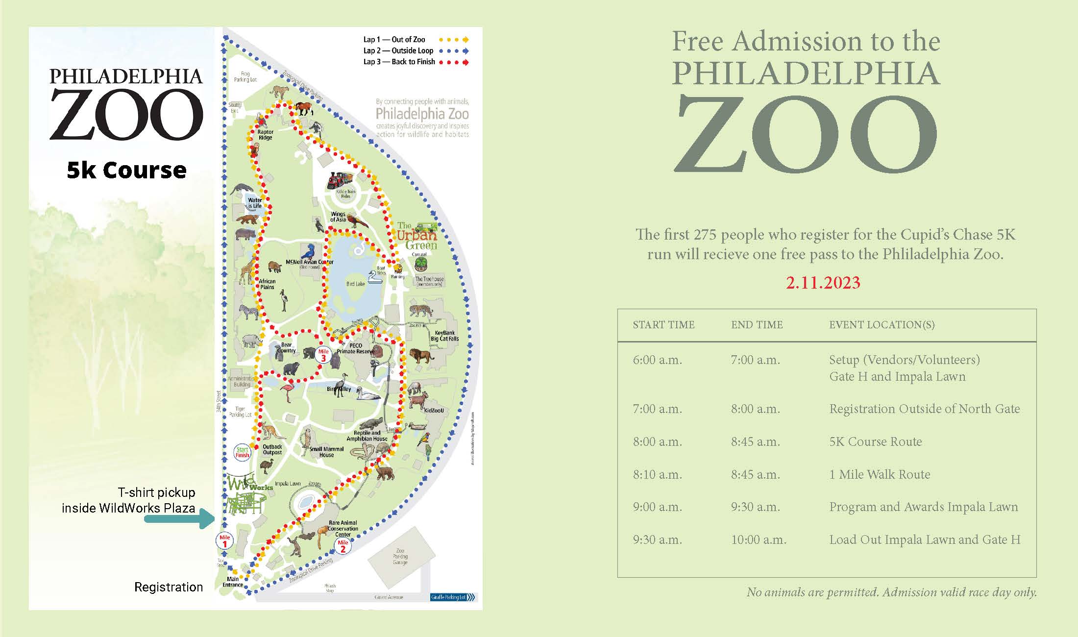 2023 Cupid's Chase 5k Philadelphia - Campaign