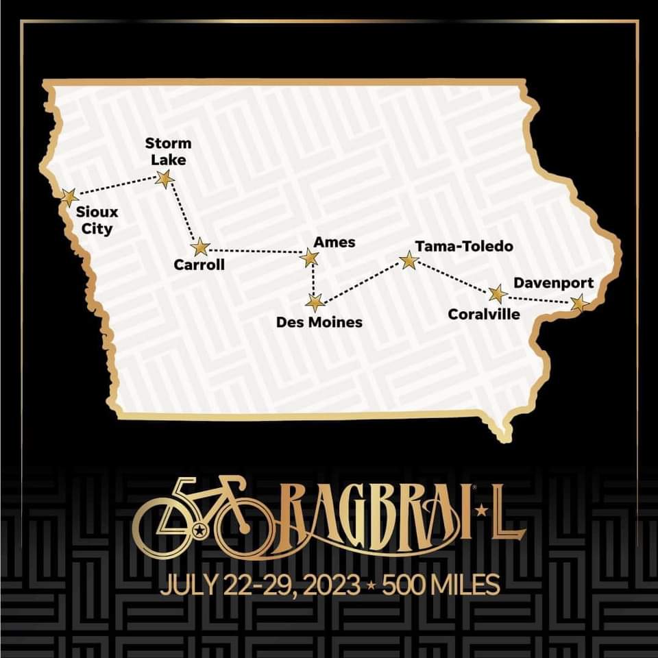 Ragbrai Theme Days 2024 Audrye Birgitta