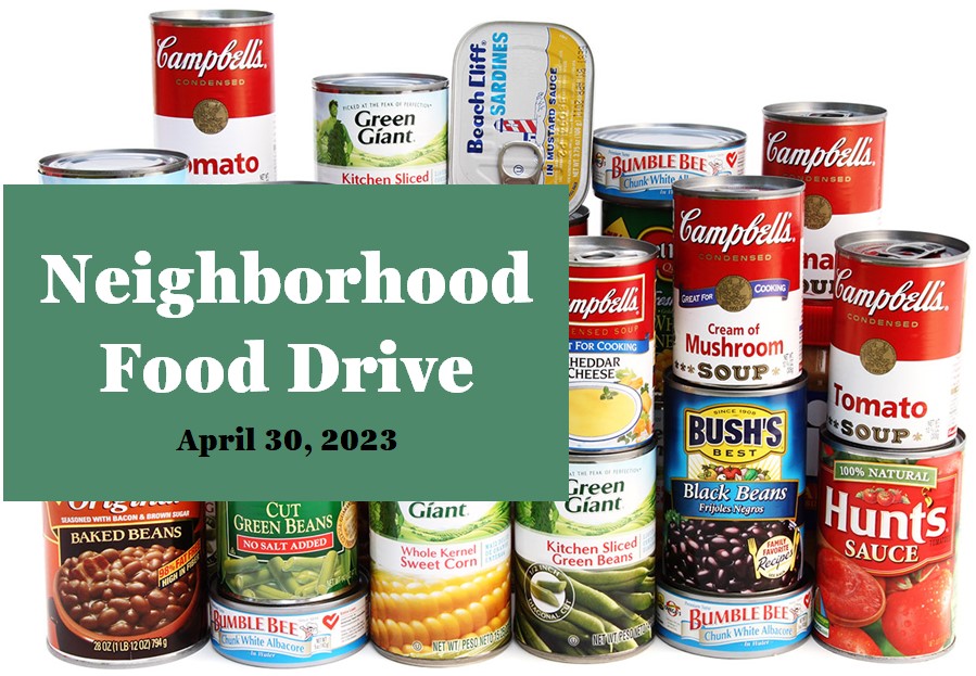 Neighborhood Food Drive 2023 Campaign