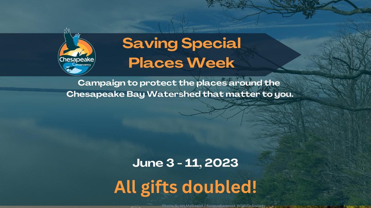 Donate to Saving Special Places Week 2023