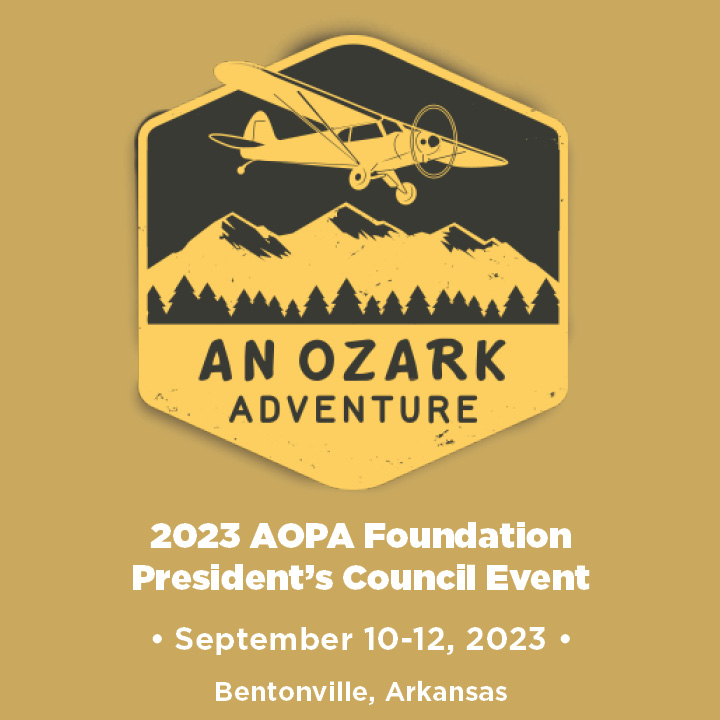 AOPA Foundation 2023 President's Council Event Campaign