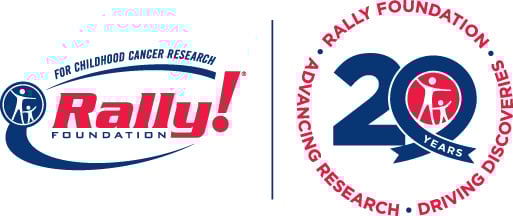 Rally Foundation for Childhood Cancer Research logo logo