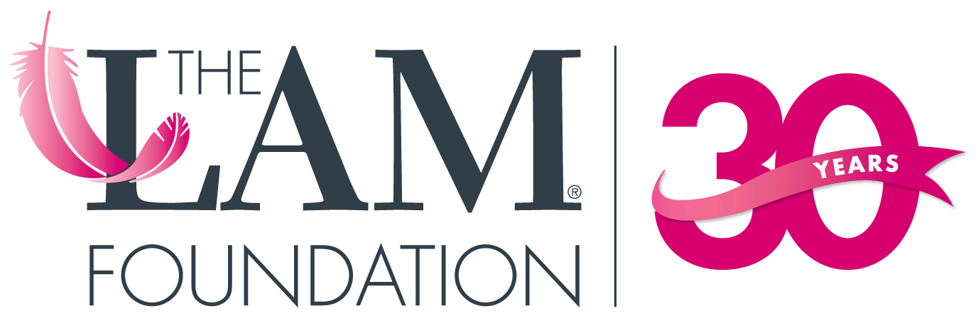 The LAM Foundation logo logo